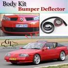 Дефлектор губ бампера для Renault Alpine GTA, юбка переднего спойлера для фанатов TopGear для тюнинга автомобилякомплекта кузоваполосы