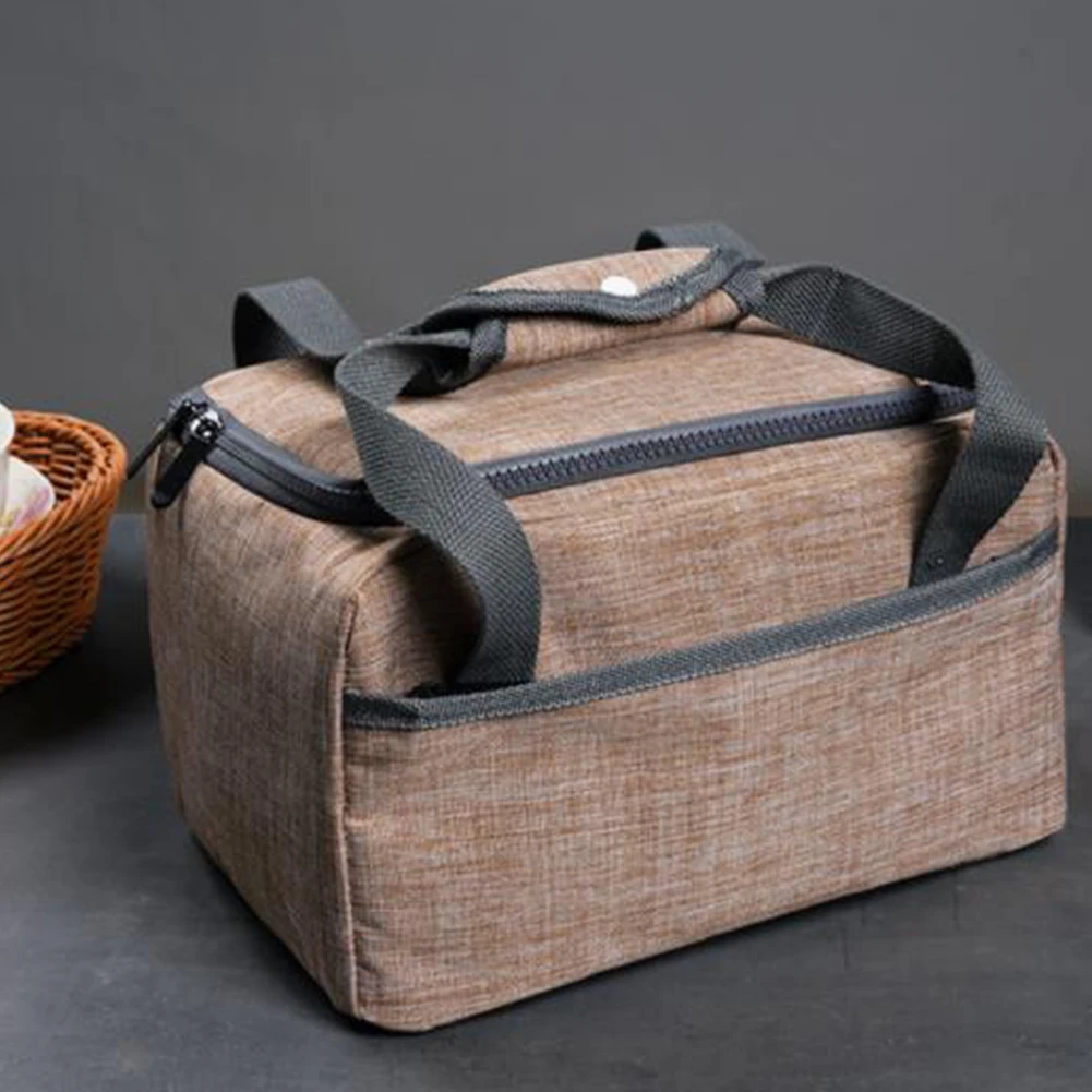Сумка для пикника и обеда мужчин женщин водонепроницаемый контейнер еды Оксфорд