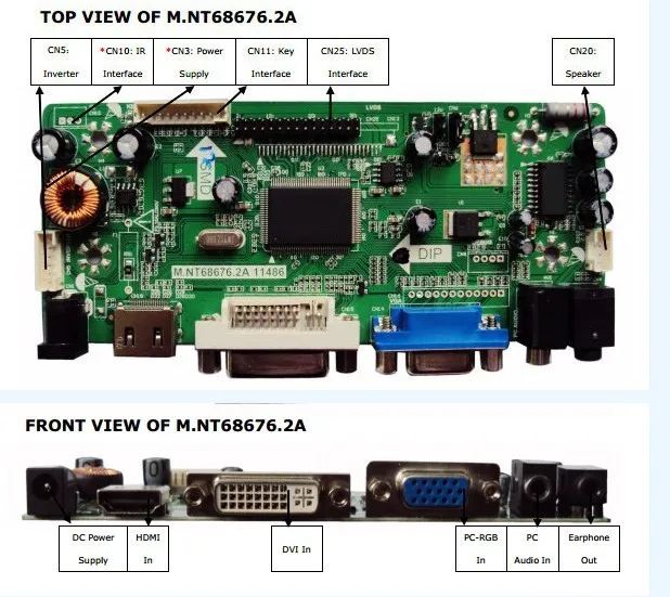 Модуль ЖК-дисплея 14 9 дюйма совместимый с HDMI VGA для Raspberry Pi дисплей компьютера