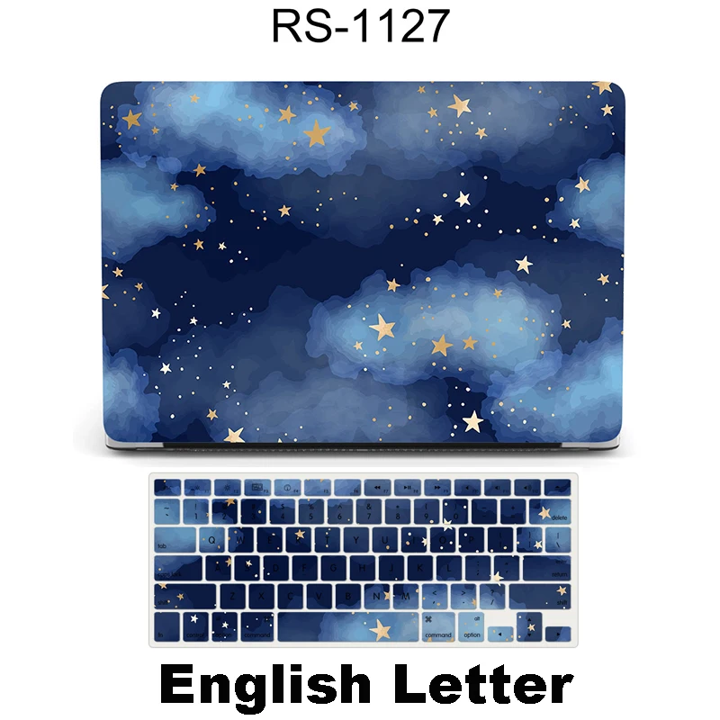 Новый чехол для Macbook Air 13 6 M2 2022 Pro 14 16 2021 с крышкой клавиатуры 12 3 15 Touch Bar A2681 A2179 A2338 -