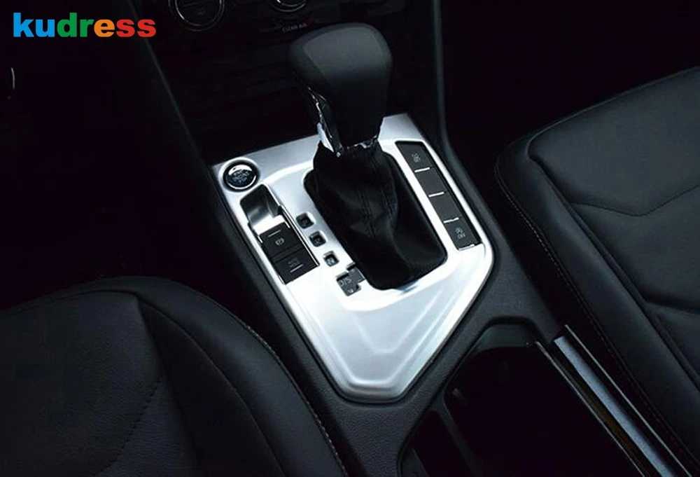 Для VW Volkswagen Tiguan MK2 2017 2018 2019 ABS Матовый панельная Накладка для коробки передач