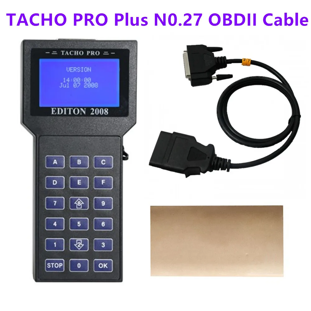 Горячая Tacho Pro 2008 Версия разблокировки инструмент для коррекции пробега Тахометр