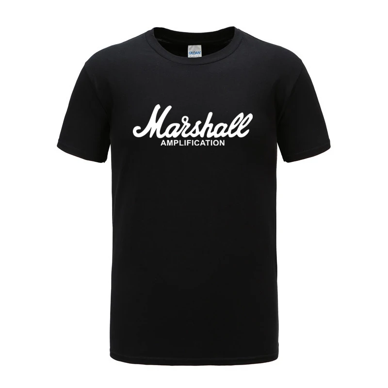 2019 новая футболка Marshall с логотипом Amps Amplification Guitar Hero Хард Рок кафе музыка Муза
