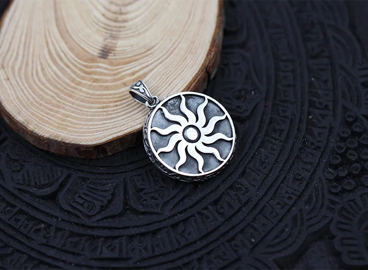 Парная Подвеска из серебра S925 пробы в классическом ретро стиле подвеска форме