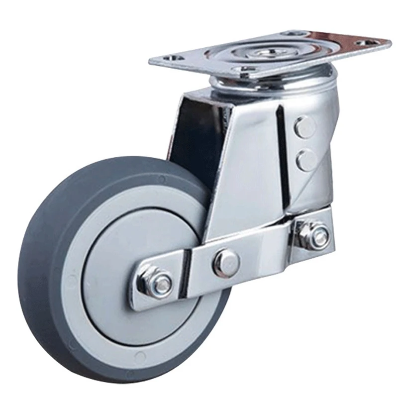 

Универсальное бесшумное амортизирующее колесо с пружиной, противосейсмическое колесо из ТПР, для тяжелого оборудования, ворот, промышленных роликов