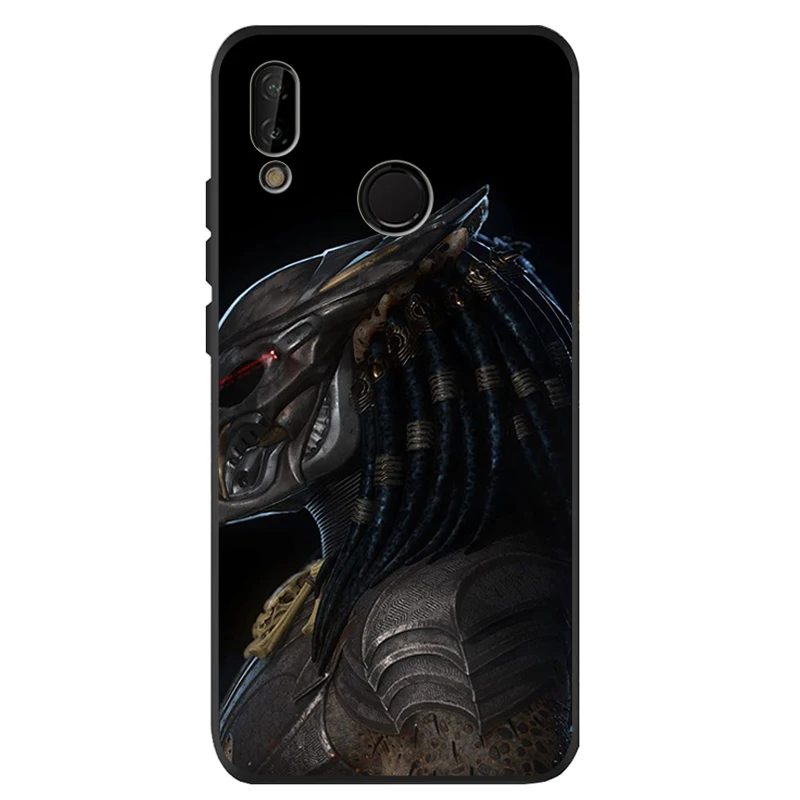Мягкий силиконовый чехол Alien vs Predator для huawei P40 P30 P20 P10 Pro P9 Lite Psmart 2019 Y6 Y9|Бамперы| |