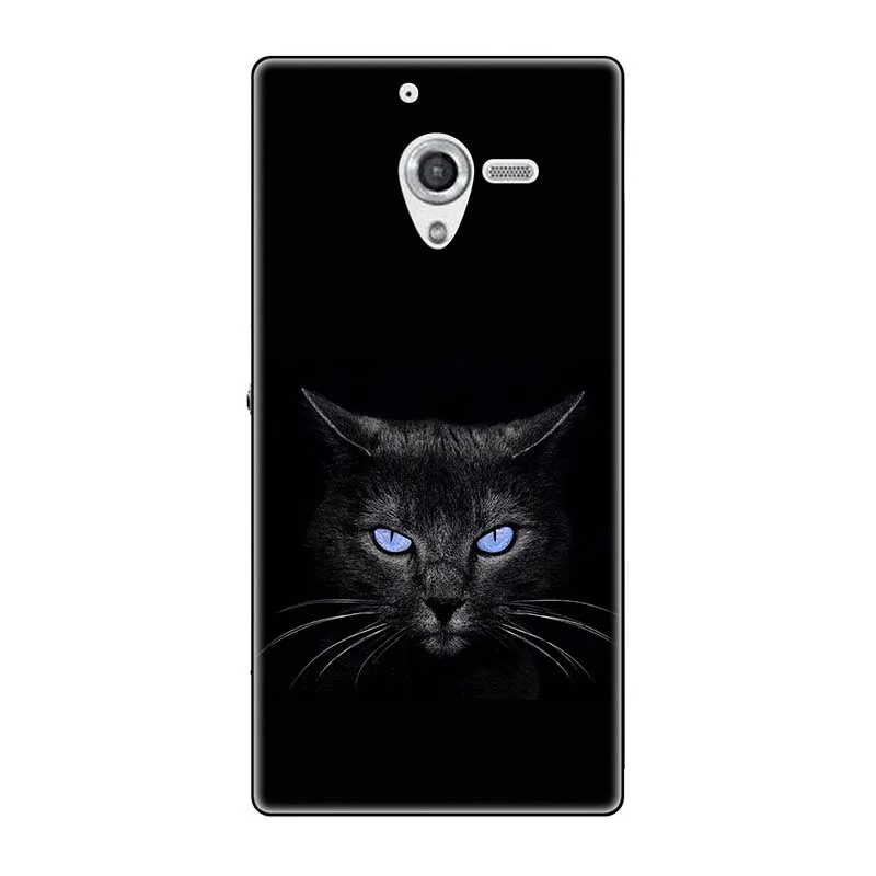 A196 Телефонные чехлы для sony Xperia ZL непосредственный сбыт из L35H C6502 C6503 C6506 5," чехол с принтом(розы); волк милый чехол-крышка с узорами чехол для телефона чехол Fundas Para - Цвет: A196