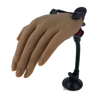tgirl sillicone hand for nail art 3d adult mannequin with flexible finger adjustment display model moveable nails