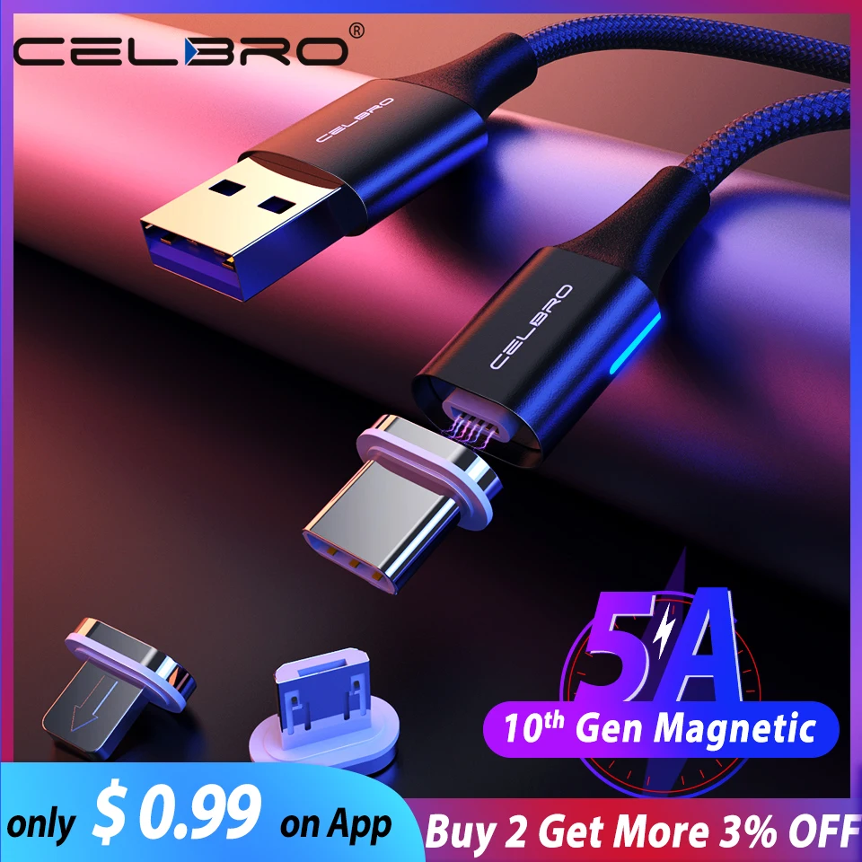 Магнитный зарядный Usb кабель 5 А/3 А провод для быстрой зарядки магнитный xiaomi mi a3