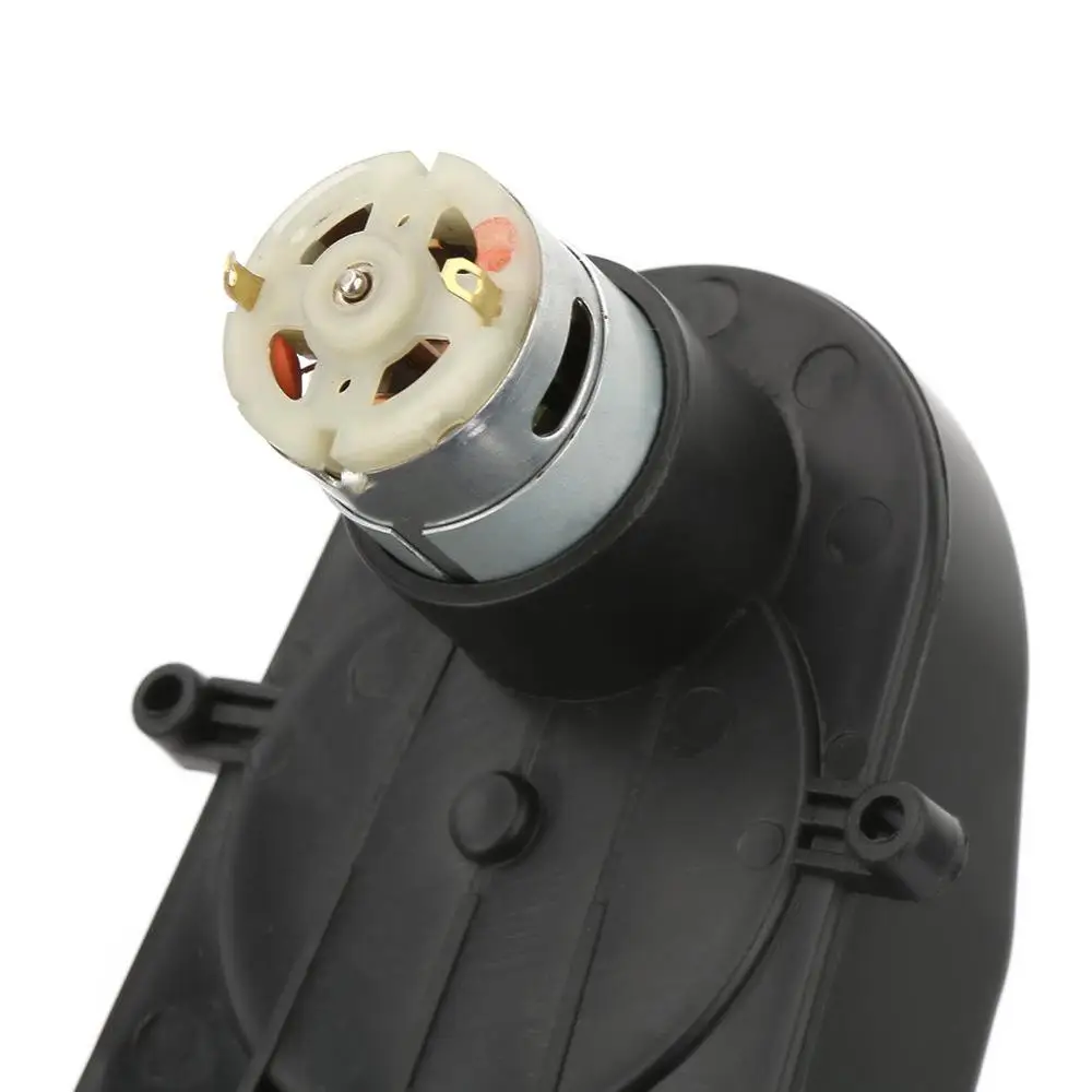 Черная универсальная детская коробка передач RS380 для электродвигателя детский