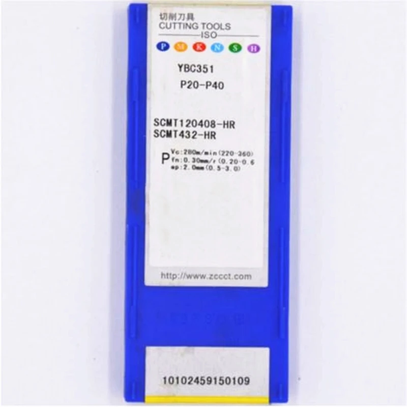 10PCS SCMT120408-HR YBC351 SCMT432-HR NEW Carbide Inserts | Инструменты