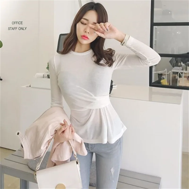 Однотонная футболка женские футболки с графическим принтом новинка 2018 летние