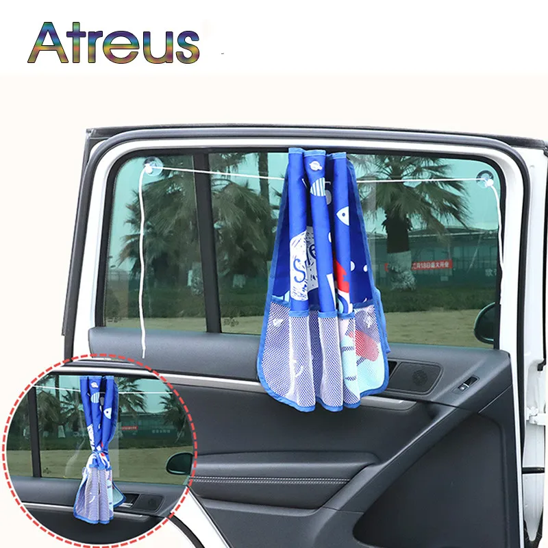 Сумка для хранения занавес автомобиля с рисунком Ford Focus MK2 2 3 Fiesta Mondeo 4 MK4 Kuga Fusion Ranger