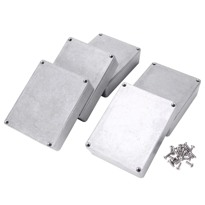 

Guitar Effects Pedal Aluminum Stomp Box Enclosure for DIY Guitar Pedal Kit 1590BB