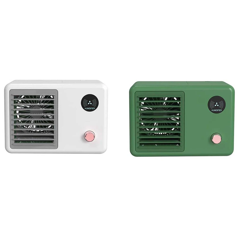 

EAS-Cooling Fan Air Conditioning Portable Air Conditioner Humidifier with Air Cooler USB 3 Speeds for Home Office