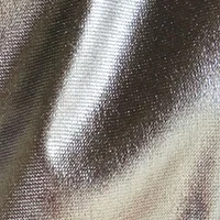 AOYLISEY/Детские комбинезоны для танцев, блестящий металлический комбинезон, гимнастика, макет шеи, для девочек и мальчиков, детские костюмы Zentai из лайкры и спандекса - Цвет: Серый