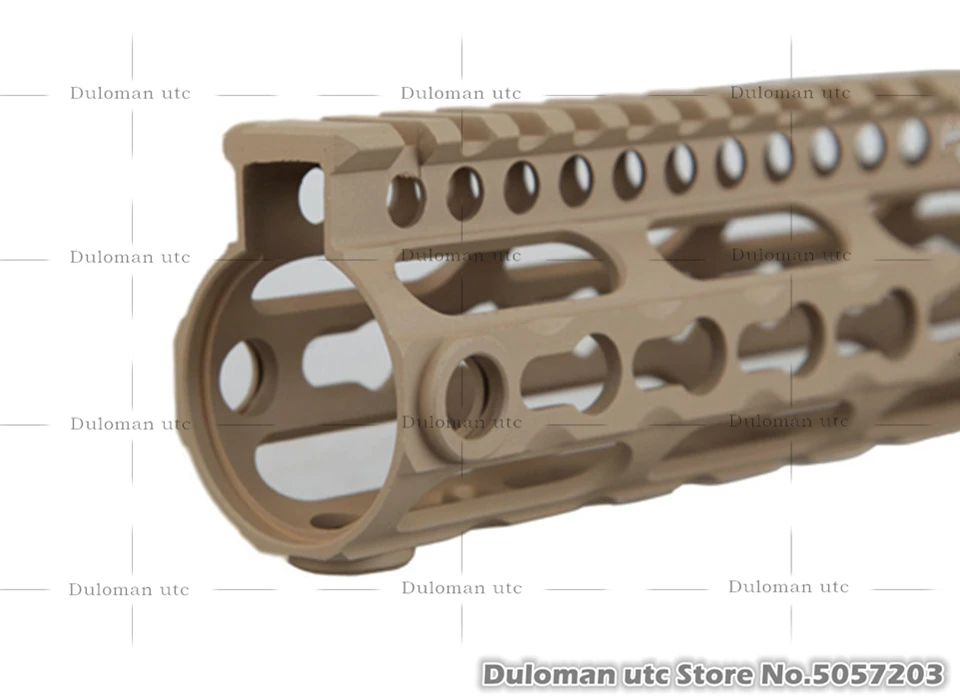 Duloman utc MI KeyMod бесплатно поплавок Handguard Тактический 10 дюймов легкий металлический рельс системы для страйкбола AEG/GBB винтовки