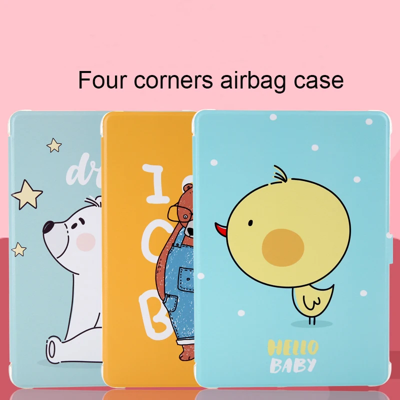 

Tablet Soft Case For iPad Mini 5 4 3 2 1 Cover Cartoon Lovely Shockproof Protective Sleeve Wake up Sleep New Arrival