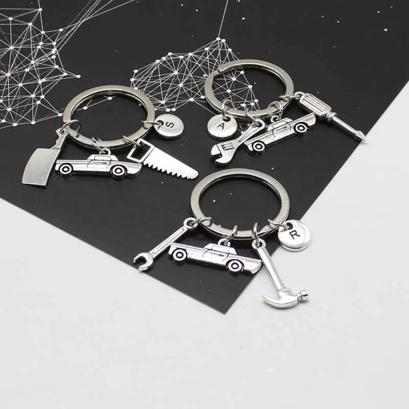 Брелок сделай сам миниатюрный автомобильный брелок с надписью мужские украшения
