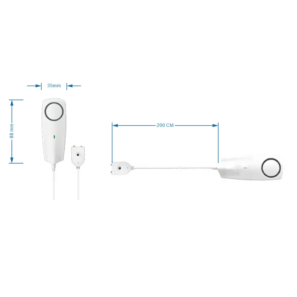 Wi Fi датчик утечки жидкости беспроводной детектор уровня воды переливания зуммер