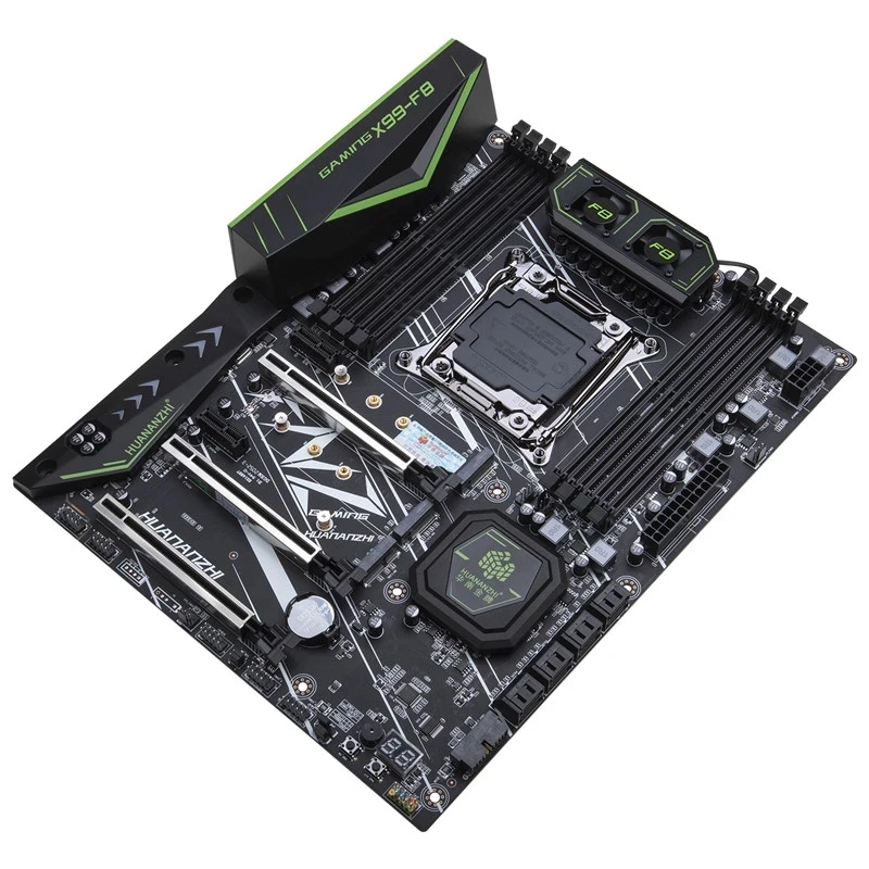 Preise HUANANZHI X99-F8 DDR4 Computer Motherboard Gaming Desktop Intel Motherboard CPU Unterstützt 2011-3pinv3v4 Prozessor