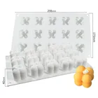 Силиконовая форма для торта, квадратная форма для выпечки торта, 15 цветов