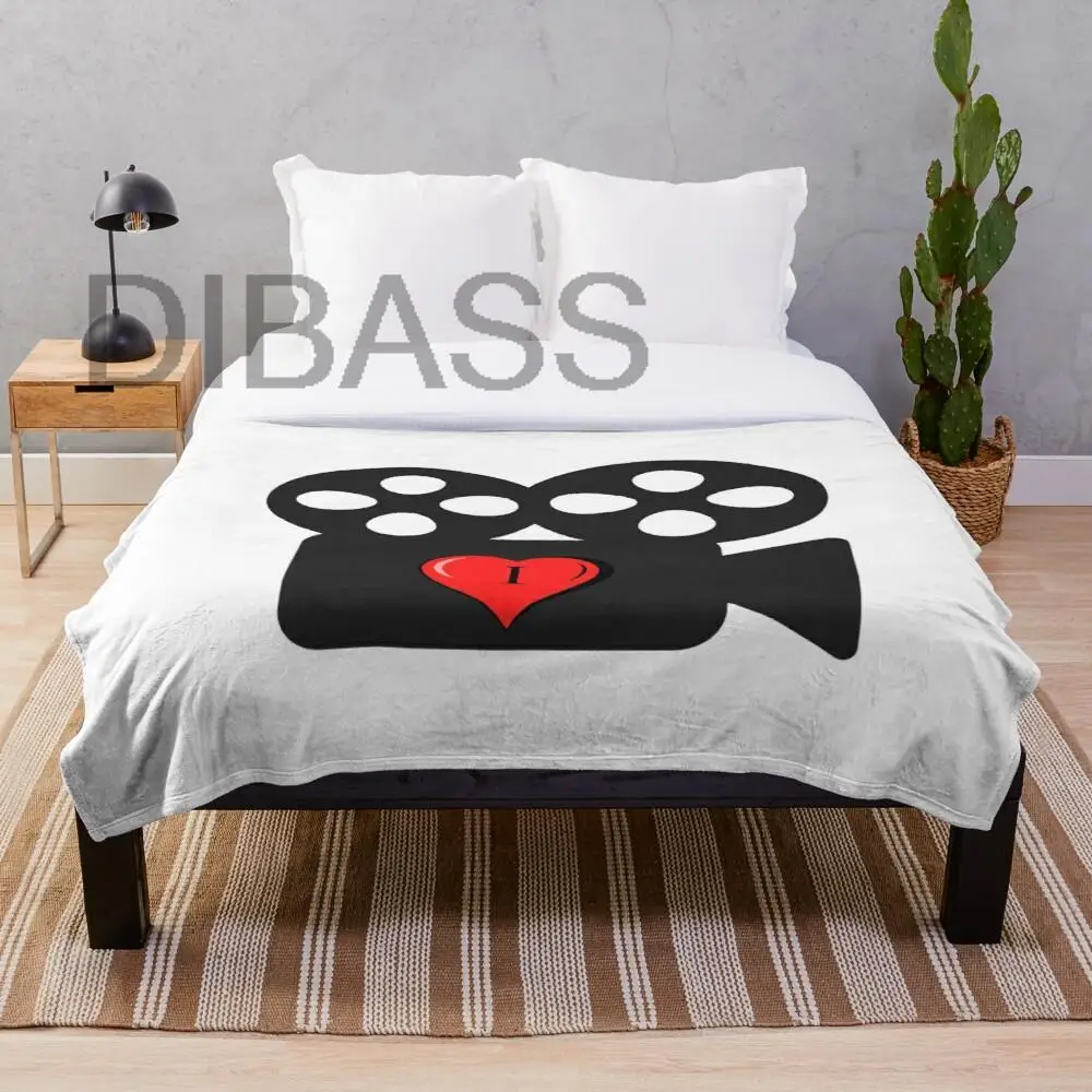 Мне нравятся фильмы! Одеяло супер мягкое легкое плюшевое фланелевое одеяло для