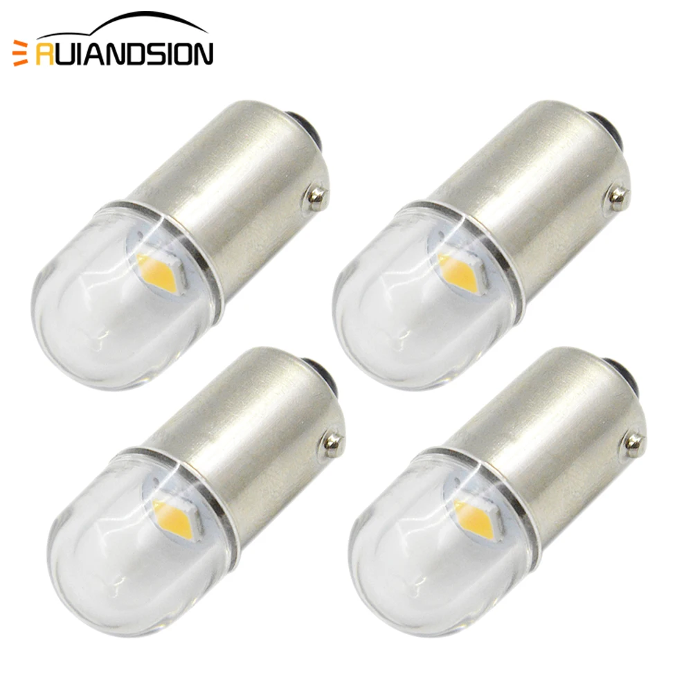 BA9S T4W BAX9S H6W BAY9S H21W основание с матовым Лен 1 SMD 2835 Светодиодный 6 в маленький