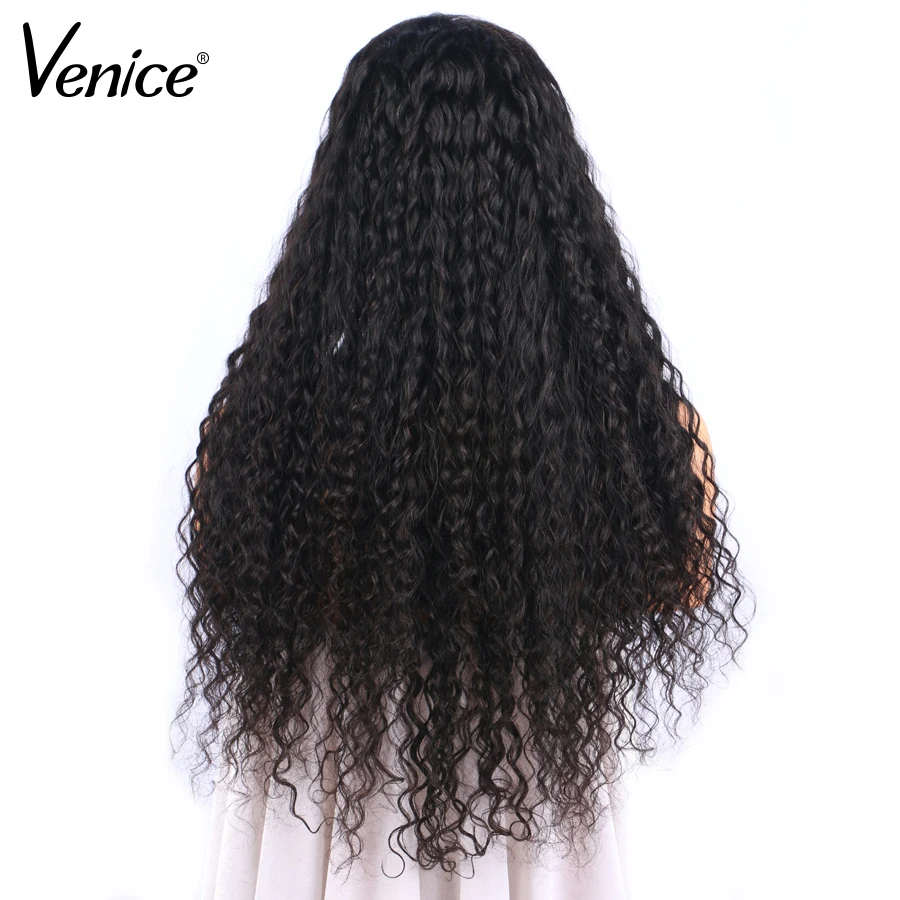 Венеция 360 кружевной передний al парик предварительно выщипанные с детскими