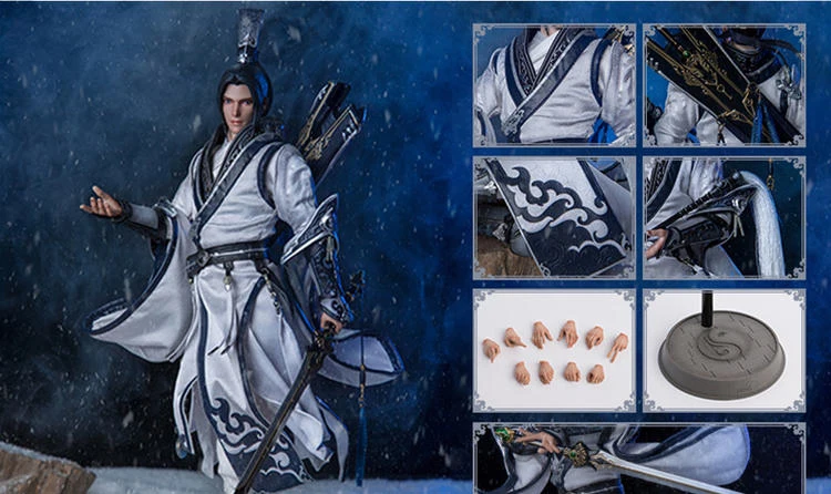 In-Stock Collectible Action Figure: Ancient Chunyang Game Character in Full Set - 1/6 Scale, 34cm Model Ideal for Fan Gifts image 4