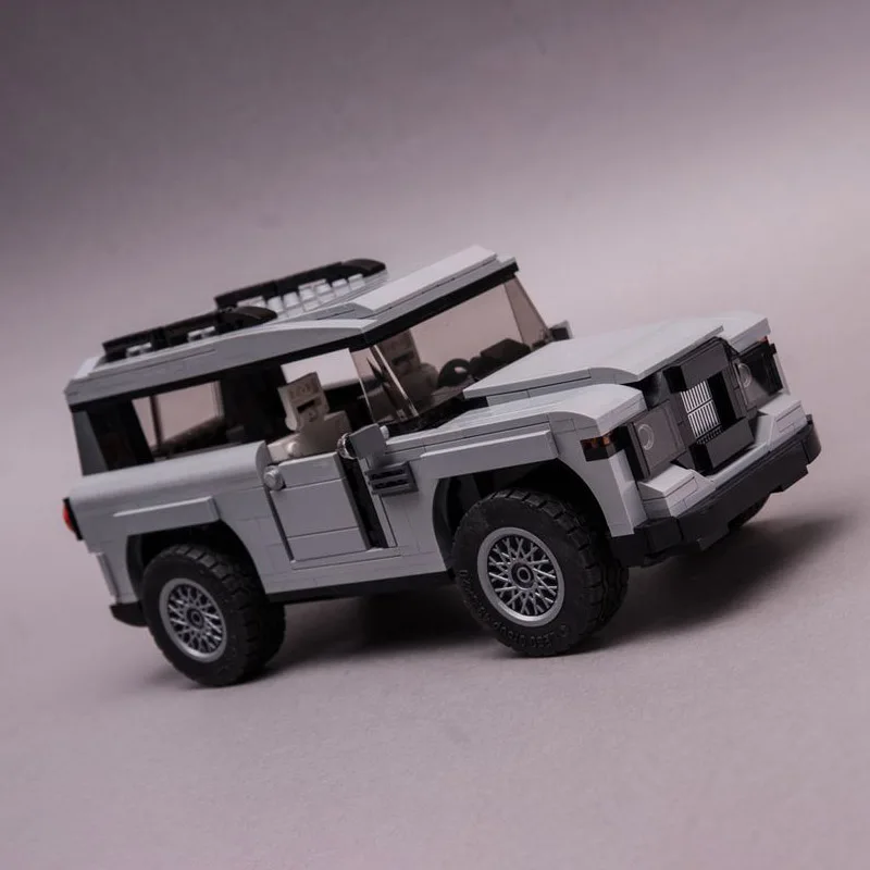 

Новинка 791 шт. MOC Творческий эксперт набор MOC Значки для внедорожника модифицированные из 10262 DB5 Мартин Джеймс Бонд 007 строительные блоки авто...