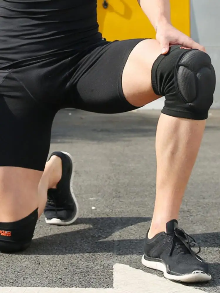 

Unisex Fitness Sports Anti-Collision Knee Pads Basketball Dance Volleyball Thickened Patella Knee Pads