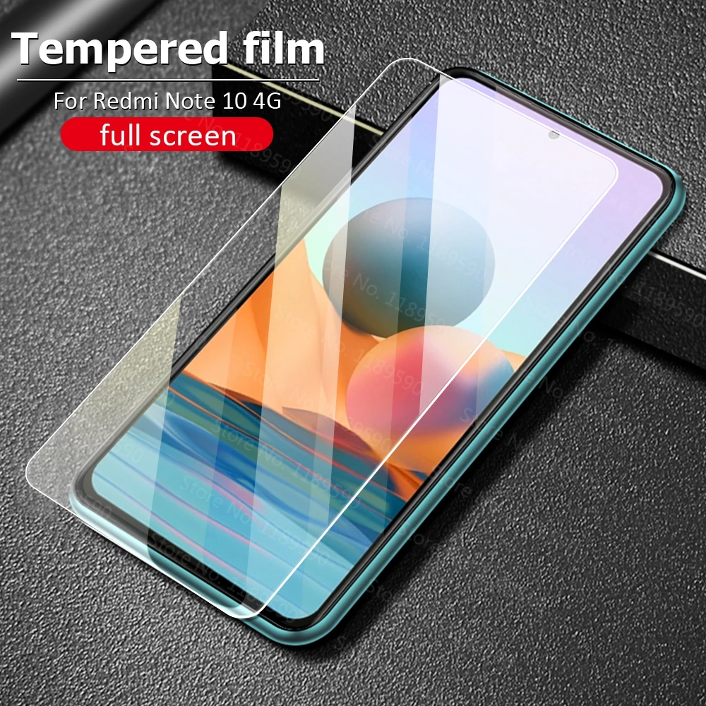 Защитное стекло для Xiaomi Redmi Note 10 Pro Max 10S 9 8 7 9S 8T 3 шт. | Мобильные телефоны и