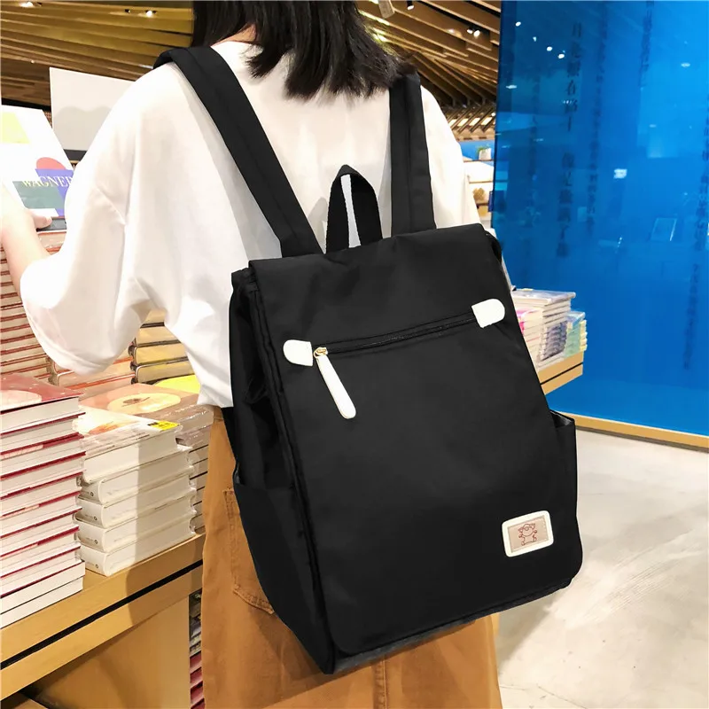 Простой вместительный дорожный рюкзак для женщин женский с несколькими