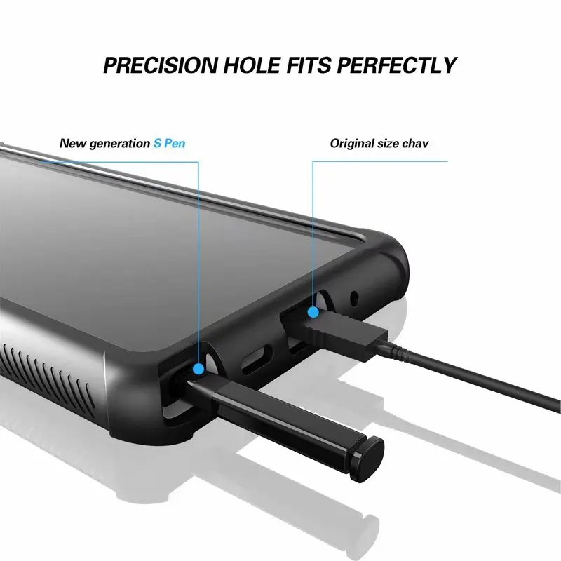Противоударный чехол для Samsung Galaxy Note 10 Pro S10 S8 S9 Plus 9 полноразмерный защитный со