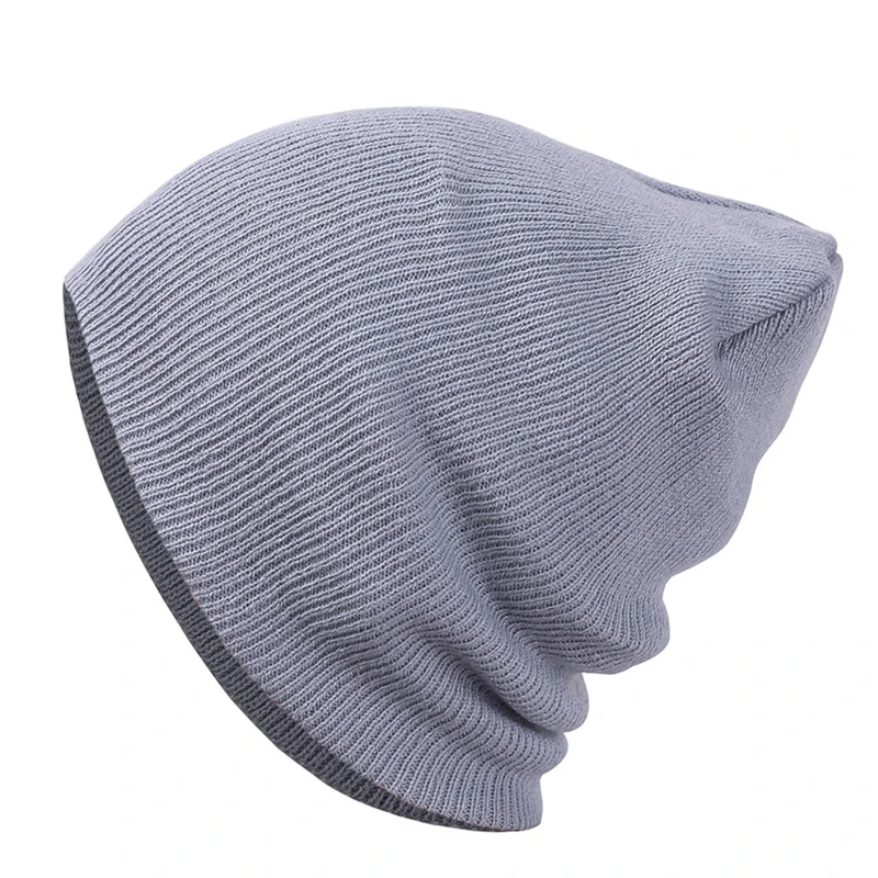 

Шапка в стиле хип-хоп для мальчиков, унисекс, однотонная теплая вязаная шапка из хлопка, женские повседневные шапочки 2022, облегающие шапки д...