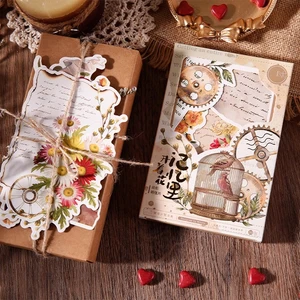 Для камеры fujifilm комплект 30 шт.набор, новинка, платье с цветами памяти Бумага Почтовые открытки DIY открытки на день рождения, подарок на день рождения открытка с сообщением