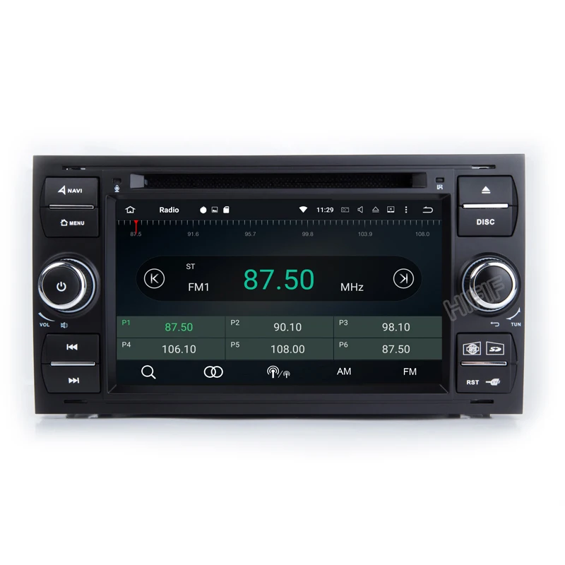 Автомобильный DVD-плеер DSP 7 дюймов на Android 10 0 с GPS OBD2 радио для Ford C-Max Fiesta Fusion Kuga Mondeo |