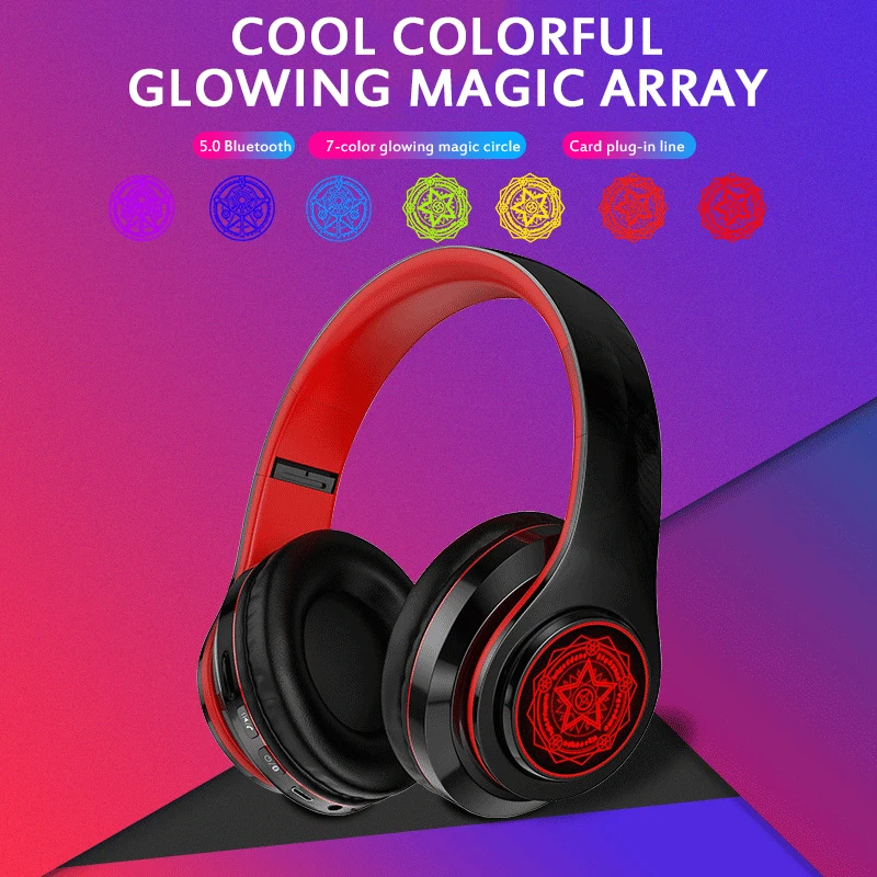 Волшебный Массив Спортивная Складная гарнитура Bluetooth Сабвуфер для Мобильный