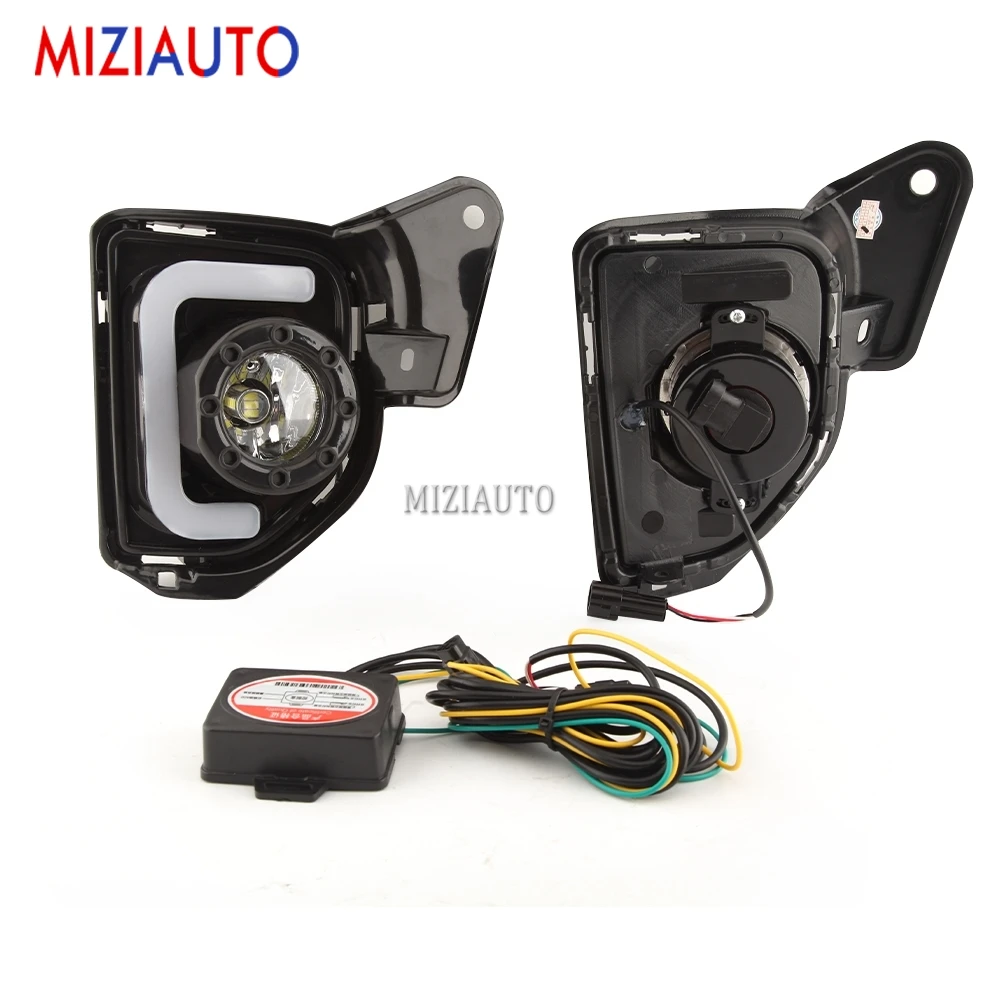 2 шт. светодиодный светодиодсветильник Противотуманные фары s DRL для Toyota Hiace 2014-18 |