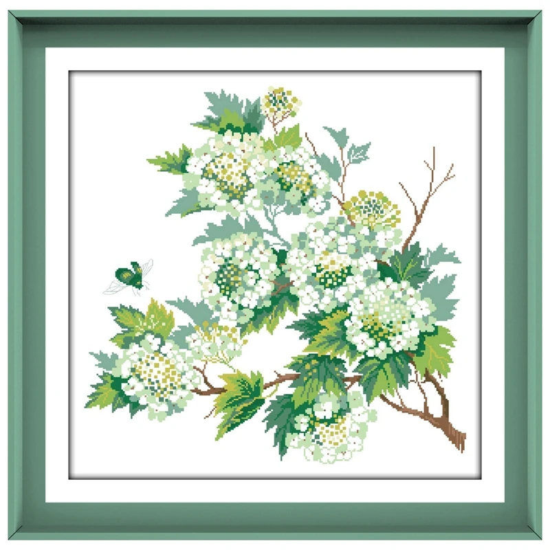 

Набор для вышивки крестиком с изображением весенних цветов, 18/14/11 шт.