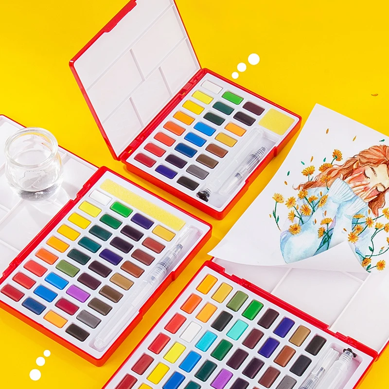 Концентрированная прозрачная однотонная искусственная гуашь наборы красок