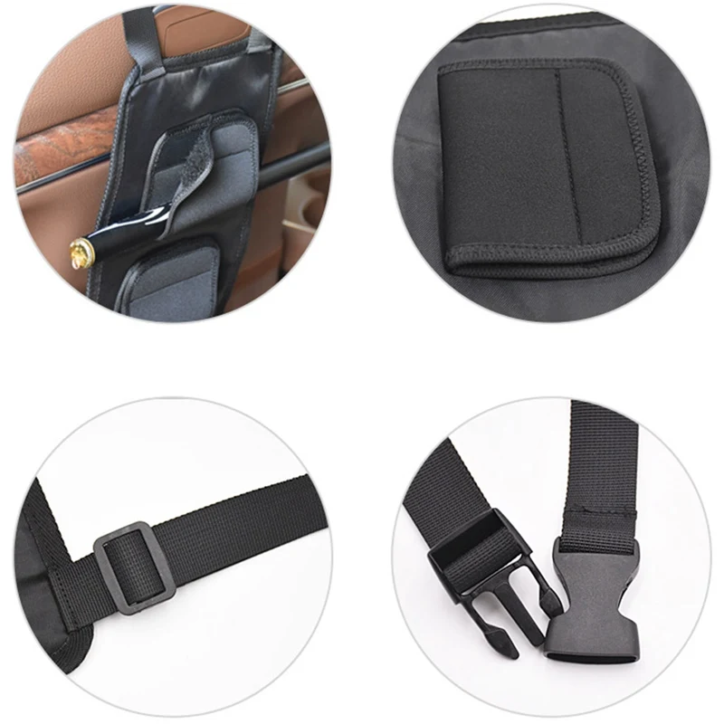 

Fishing Rod Holder For Car Backseat Adjustable Protable Fishing Pole Tie Straps Rack Universal Bracket Fishing Tackle Tool