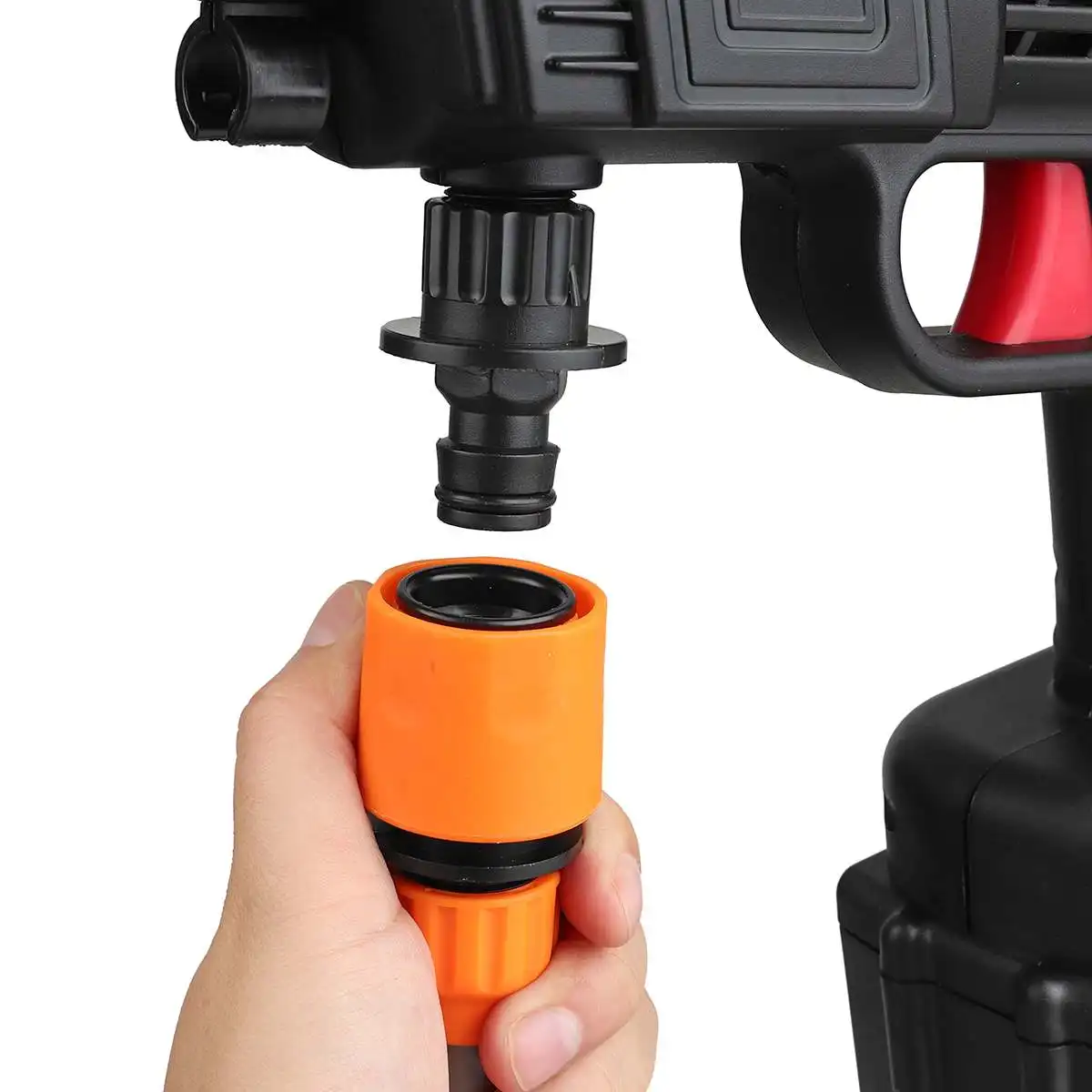 Скидка Беспроводная электрическая Автомойка 600 Вт, 24 В, С 2 аккумуляторами