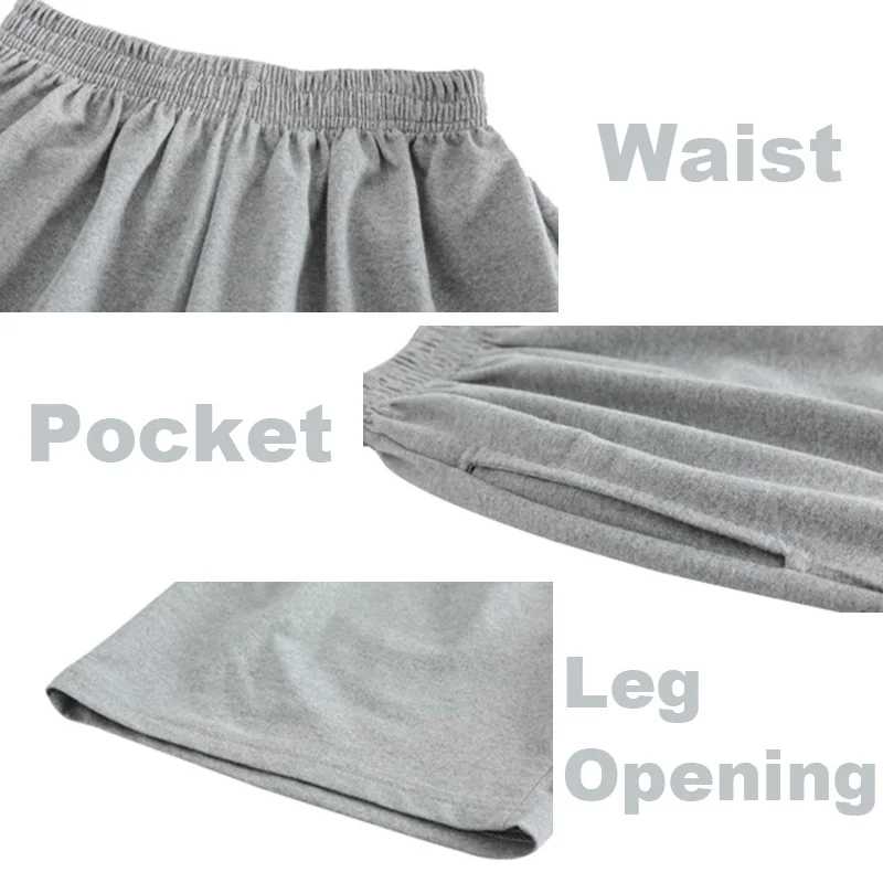 

Shorts Women Ins Solid All-match Casual Exercise Short Trousers Womens Loose Straight Chic Ins Joggers Elastic Waist Fashion New