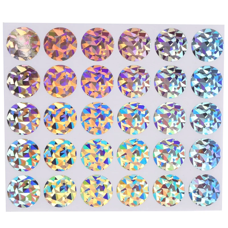 

Scratch Film Coating Sticker Scratch Music ic Sticker Scratch Coating Scratch Sticker Diamond Round 25mm