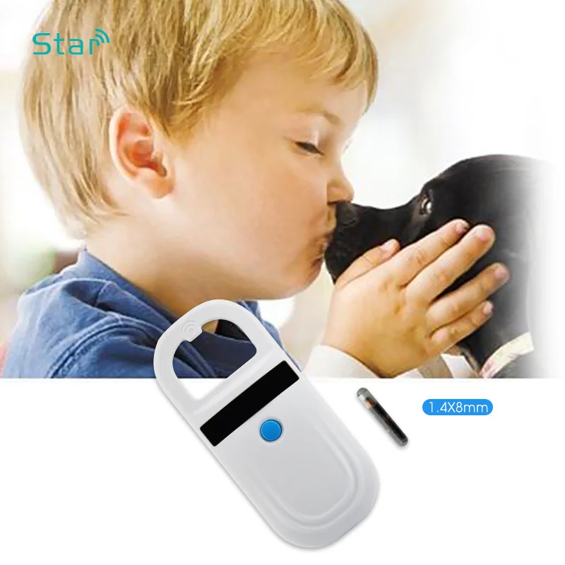 Х1 радиочастотные микрочипы для домашних животных стеклянные капсулы бирка 1 4*8