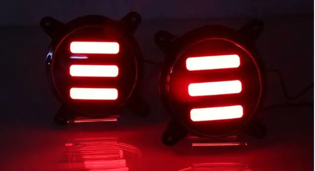 For Hyundai Grand I10 2017 2018 Multi-function 12V LED Reflector Lamp Rear Fog Taillight Bumper Light Brake | Автомобили и