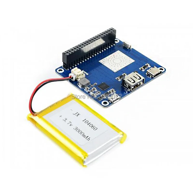 Крышка для литий полимерного аккумулятора Raspberry Pi выход 5 В быстрая зарядка Zero 3B