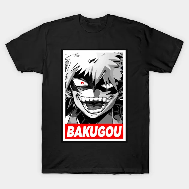 Мужская футболка Bakugou katsuki для женщин и мужчин|Мужские футболки| |